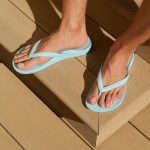 Arch Support Flip Flops - Classic - Sky Blue